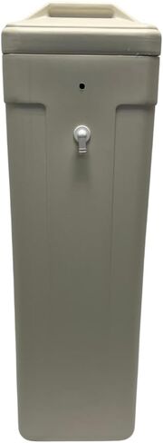 11x11x38 Square Brine Tank for Water Softener with Brine Safety Float Included (Black) in Saudi Arabia