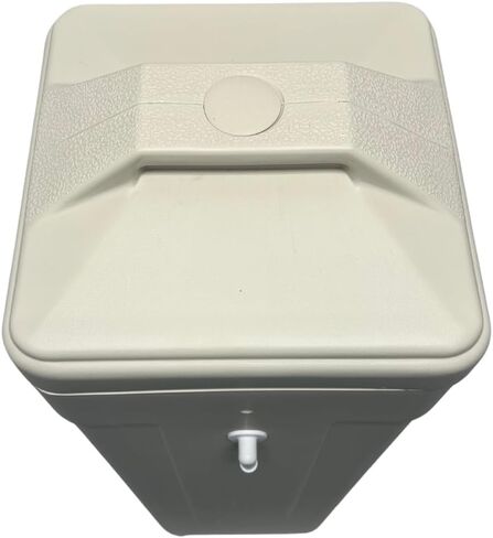 11x11x38 Square Brine Tank for Water Softener with Brine Safety Float Included (Black) in Saudi Arabia