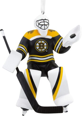 Hallmark NHL Boston Bruins Goalie Christmas Ornament (0001OSL1743) in Saudi Arabia