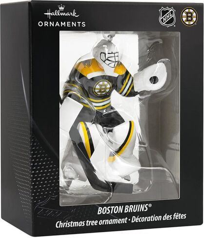 Hallmark NHL Boston Bruins Goalie Christmas Ornament (0001OSL1743) in Saudi Arabia