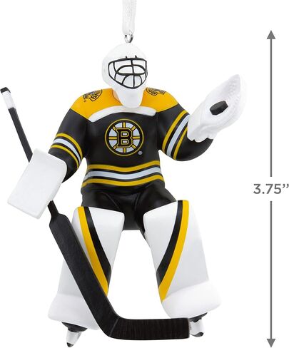 Hallmark NHL Boston Bruins Goalie Christmas Ornament (0001OSL1743) in Saudi Arabia