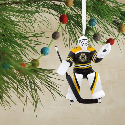 Hallmark NHL Boston Bruins Goalie Christmas Ornament (0001OSL1743) in Saudi Arabia