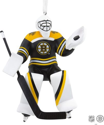 Hallmark NHL Boston Bruins Goalie Christmas Ornament (0001OSL1743) in Saudi Arabia