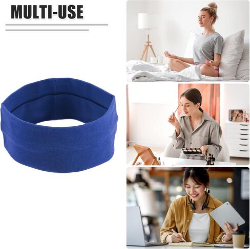 VOCOSTE 1 Pcs Headbands, Sweatbands, Stretchy Moisture Wicking Headband, for Sports, Cotton in Kuwait