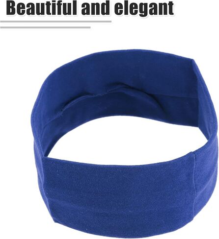 VOCOSTE 1 Pcs Headbands, Sweatbands, Stretchy Moisture Wicking Headband, for Sports, Cotton in Kuwait