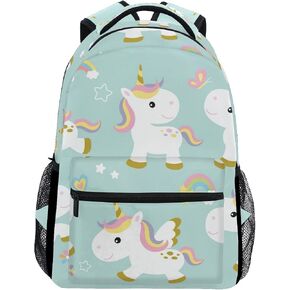 senya Hedgehog School Backpack for Boys Girls Bookbag Travel Bag One Size