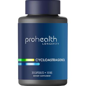 Cycloastragenol Supplement, 10 mg per Serving | Science-Backed to Support Telomere Length, DNA Structure & Healthy Aging | Third-Party Tested for Purity & Quality