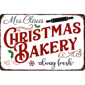 Polar Express Train Depot the North Pole Metal Tin Sign Farmhouse Christmas Decor Vintage Retro Poster for Cafe Bar Home Wall Decor Art Winter Decoration Plaque 8x12 Inch
