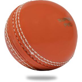 Cricket Ball Super PVC Soft Orange 2.8oz (1-Pack/3-Pack/6-Pack) for Backyard and Kids