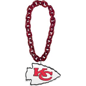 Aminco NFL Kansas City Chiefs Team Fan Chain, Red