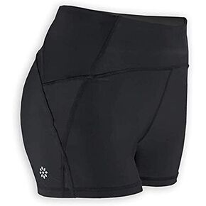 شورت ضغط للنساء من RIP-IT مقاس 3 بوصة لحماية الدورة الشهرية (أسود، صغير) in Kuwait