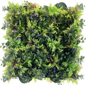 Artificial Grass Wall Backdrop,12pcs 20x20 Inch Faux Grass Wall Panels for Indoor Outdoor Boxwood Wall Decoracion,Greenery Hedge Wall Panels,Fake Green Grass Wall Panels for Party,Garden