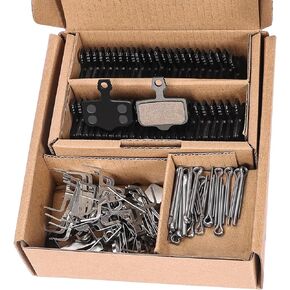 25 Pairs Bike Brake Pads, Compatible with Sram Brake Pads Avid Elixir E3 E5 E7 DB1 DB3 DB5, MTB Ebike Bicycle Disc Brake Pads Replacement for Nutt Hydraulic Brakes Pads with Installation Tools