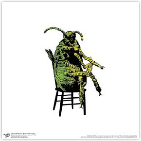 Trends International Gallery Pops Beetlejuice - Hi How Are You Beetle Wall Art Wall Poster, 12.00" x 12.00", Black Frame Version