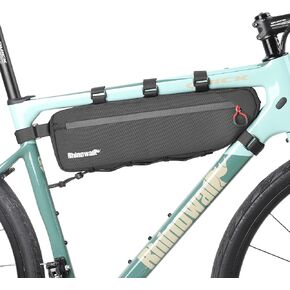 Rhinowalk Bike Frame Bag, Waterproof Bike Triangle Bag, Bicycle Under Top Tube Bag, Corner Pouch Storage Bag, Cycling Accessories, Road Bike Accessories