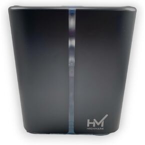 Highmark Jumbo Bathroom Tissue Dispenser, 1 Roll, 13-3/4"H x 10-3/4"W x 5-5/8"D, Dark Gray