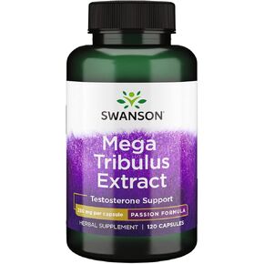 Swanson Mega Tribulus Extract 250 Milligrams 120 Capsules
