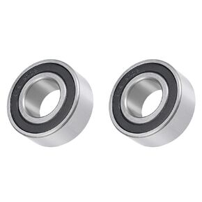 1pcs 3205-2RS Angular Contact Ball Bearing - [25mm Bore Dia x 52mm OD x 20.6mm Width] Sealed Bearings for Pumps Compressors Gearboxes