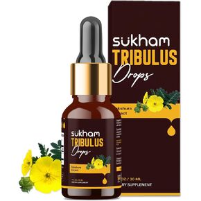 Tribulus Terrestris Liquid Drops TTT-120 Tribulus Extract | 3rd Party Lab Tested | for Recovery & Performance- 1 FL.OZ (40 Servings) with Saponins & Flavonoids, Alcohol-Free Liquid Concentrate