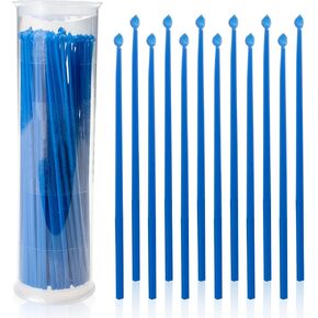 PEKYBIO Micro Scoops Disposable Polypropylene Measuring Spoons 100pcs Plastic Transfer Scoops, 2-12 mg Capacity, BPA-Free & Static Free Sample Scoop for Powders and Lab Work