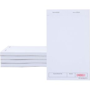 Guest Checks Pads EP-GCKDUP-1 (5 Pads), total 250 Blank Waiter Pad, Server Order Pads