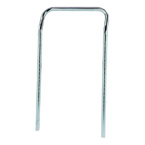 FSE Quantum UH18 U-Handle, 18"W x 31-1/2"H, Chrome Plated Finish