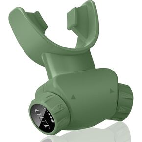 Breathing Exercise Device, Compact Guided Portable Breathing Trainer, Excellent for Sports, Performers, Singers, Hikers, Yoga, Mountain Climbers
