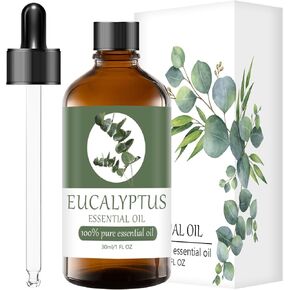 زيت النعناع العطري عضوي نقي وطبيعي 100% (3.3 أونصة سائلة) لمرطبات الهواء والعناية بالبشرة والتدليك والعلاج العطري، درجة حساسة ممتازة مع قطارة زجاجية لتجديد الهواء والتنظيف والمنزل