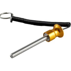 Gym Pin, Universal Aluminum Alloy Weight Stack Pin with Pull Rope for Fitness Equipment Pin Training