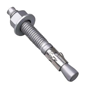 3/8 in x 3 inch galvanized Wedge Anchor kit, heavy duty Carbon Steel Bolt and screw for Concrete cement base dry wall only, （30 pcs)