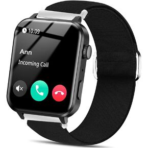 Compatible with IOWODO R30 Pro Bands, 20mm Stretch Elastics Adjustable Strap Compatible with IOWODO R30 Pro, R50, Compatible for Blackview R50, Compatible for RLQA 54 1.83"