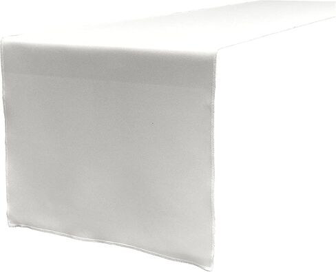 LA Linen Polyester Poplin Table Runner 14 by 108-Inch, Black in Kuwait