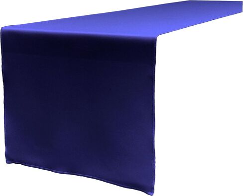 LA Linen Polyester Poplin Table Runner 14 by 108-Inch, Black in Kuwait