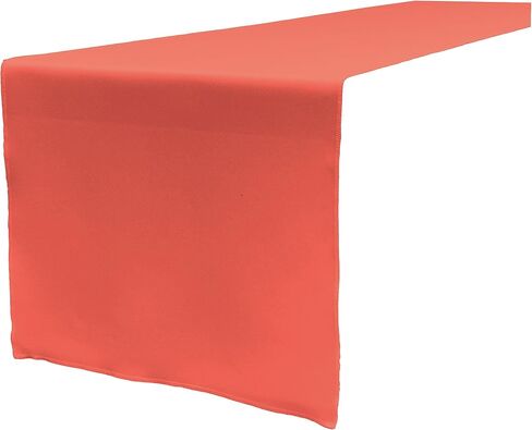 LA Linen Polyester Poplin Table Runner 14 by 108-Inch, Black in Kuwait