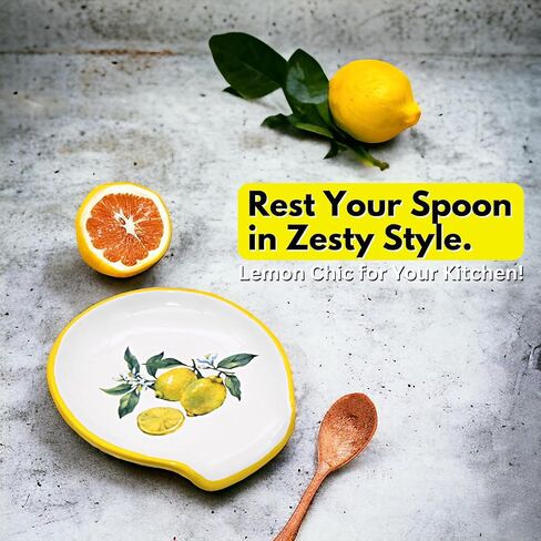 Autumn Spoon Rest - Fall Kitchen Decor, Fall Pumpkin Spoon Rest for Stove Top, Ceramic Autumn Utensil Holder for Holiday, Farmhouse Thanksgiving Decorations Indoor Home Counter, Ready Made Gift Boxes in Saudi Arabia