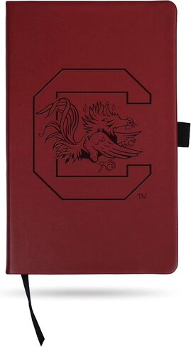 Rico Industries NCAA South Carolina Fighting Gamecocks Laser-Engraved Color Notepad, 5.25 x 8.25-inches in Saudi Arabia