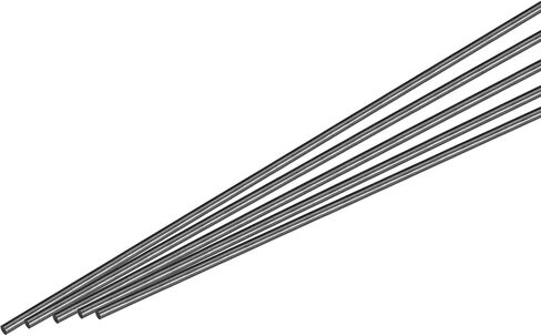 MECCANIXITY 5 Pcs Carbon Fiber Rod, 6mm x 500mm Matte Pole Rod for RC Plane DIY Tool Wing Tube Quadcopter Arm in Saudi Arabia