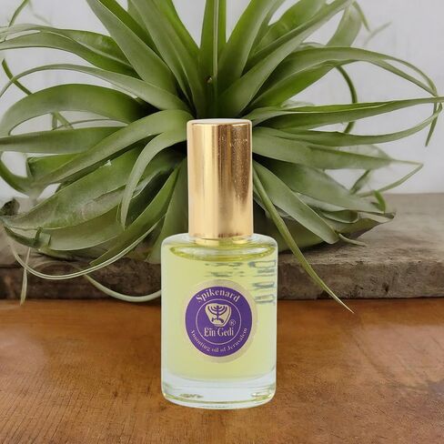 Ein Gedi Elijah Anointing Oil, Blessing from Jerusalem Gold Collection, Holy Land Anointing Oil for Prayers and Blessings. (12ml, Elijah) in Saudi Arabia