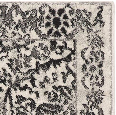 SAFAVIEH Evoke Collection 2'2" x 7' Ivory/Gold EVK242S Non-Shedding Living Room Entryway Foyer Hallway Bedroom Runner Rug in Saudi Arabia