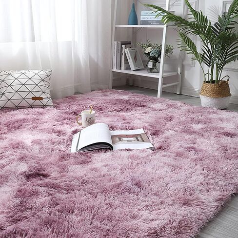 4X6 Dark Grey Area Rugs Modern Home Decorate Soft Fluffy Carpets for Living Room Bedroom Kids Room Fuzzy Plush Non-Slip Floor Area Rug Fluffy Indoor Carpet in Saudi Arabia