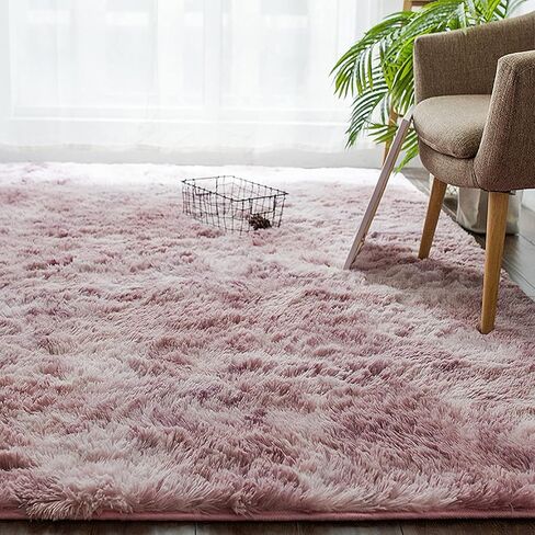 4X6 Dark Grey Area Rugs Modern Home Decorate Soft Fluffy Carpets for Living Room Bedroom Kids Room Fuzzy Plush Non-Slip Floor Area Rug Fluffy Indoor Carpet in Saudi Arabia