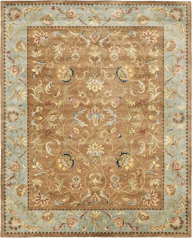 SAFAVIEH Bergama Collection 2'3" x 8' Ivory / Ivory BRG161B Handmade Oriental Premium Wool Runner Rug in Saudi Arabia