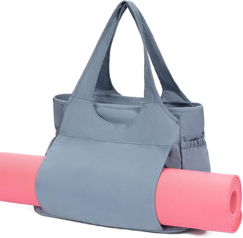 Tote Bag for Women, Travel Bag Lightweight Handbag with Yoga Mat Strap for Gym, Work, Travel in Saudi Arabia