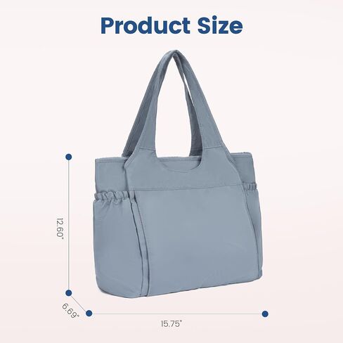 Tote Bag for Women, Travel Bag Lightweight Handbag with Yoga Mat Strap for Gym, Work, Travel in Saudi Arabia