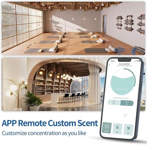 【2024 Upgraded】 BICEDO 600ml Remote Control Scent Air Machine for Home, 2500 sq.ft Essential Oil Diffuser Waterless Diffuser Cold Air Hotel Scent Diffuser for Large Room Office(Silver) in Saudi Arabia