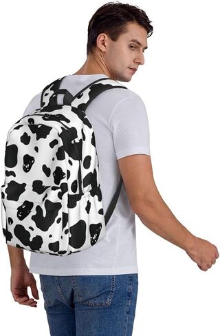 DEKIFNHG Halloween Dancing Skeleton School Backpack Casual Sports Goth Skull Bookbag Travel Laptop for Students Boys Girls in Kuwait