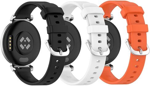 3-Packs Watch Band for Garmin Lily 2, Soft Silicone 14mm Replacement Watch Band Compatible with Garmin Lily 2 in Saudi Arabia