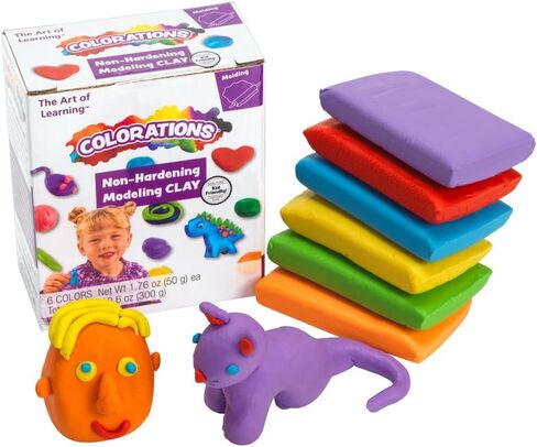 Non-Hardening Clay - Set of 6, Smooth, in Saudi Arabia