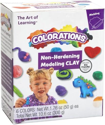 Non-Hardening Clay - Set of 6, Smooth, in Saudi Arabia