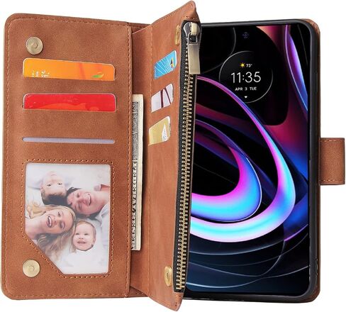 Asuwish Compatible with Motorola Edge+ Plus 2022/Edge 30 Pro/Edge X30 Wallet Case and Tempered Glass Screen Protector Flip Cover Card Holder Cell Phone Cases for Moto Edge + 5G UW/30 Ultra/X Blue in Saudi Arabia